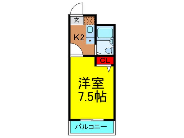 ウィンドヒル枚方公園の物件間取画像